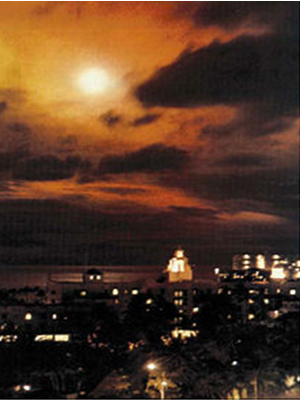 Starfish Prime - Honolulu night sky